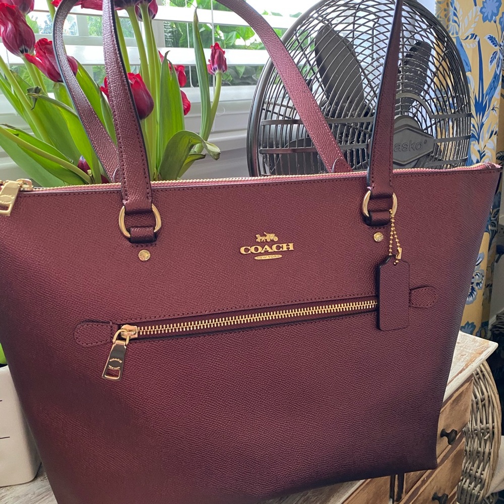 NWT Stunning COACH Leather Tote